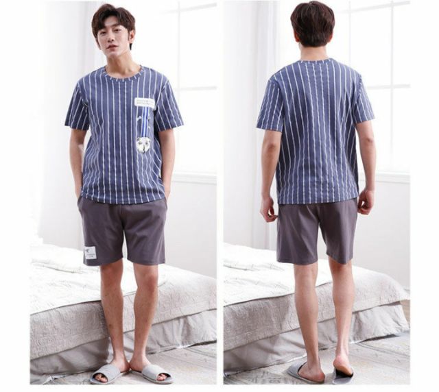 sy-025-ชุดนอนเซ็ท-2-ชิ้น-ผ้าใส่สบาย-เซ็ทเสื้อ-กางเกง