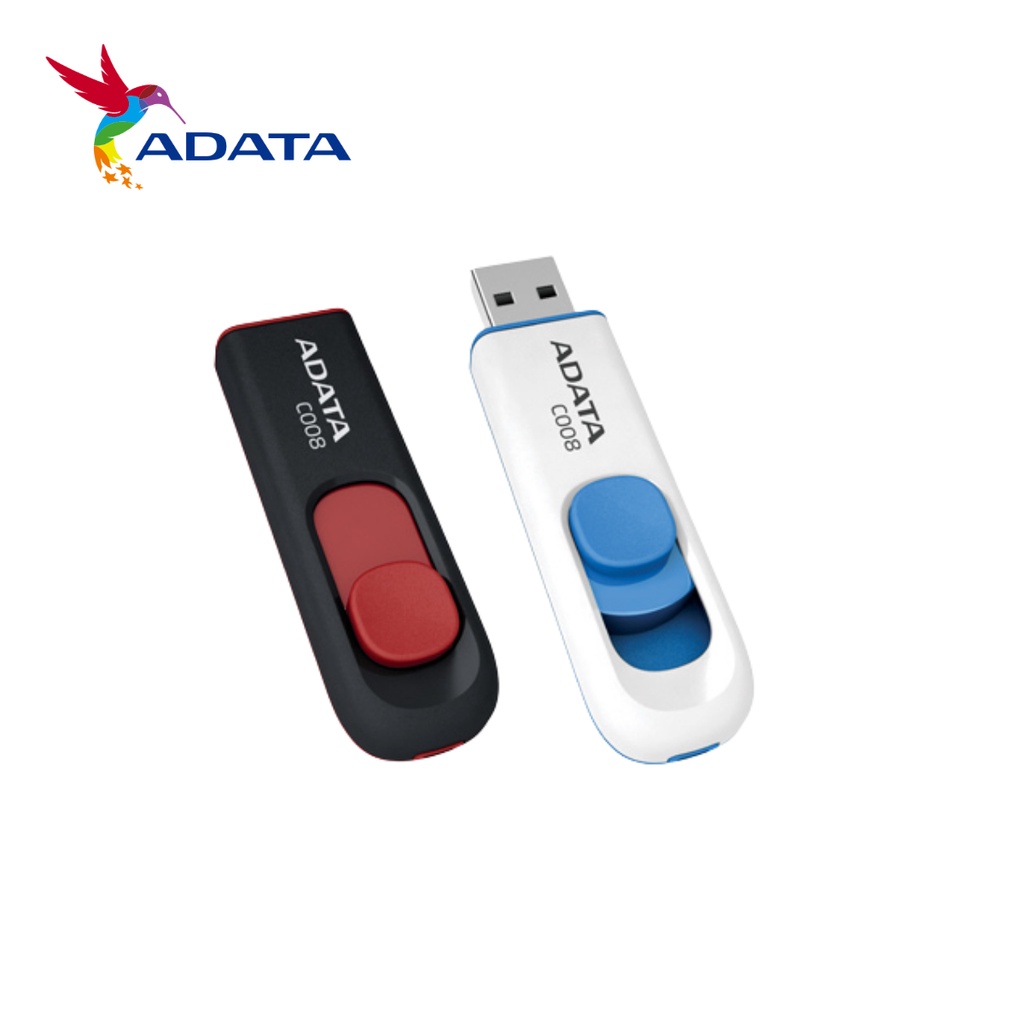 ภาพสินค้าAdata (แฟรชไดร์ฟ) รุ่น C008 USB Flash Drive 2.0 64GB สีฟ้า - (ADT-AC008-64G-RWE) จากร้าน adataofficial บน Shopee ภาพที่ 3