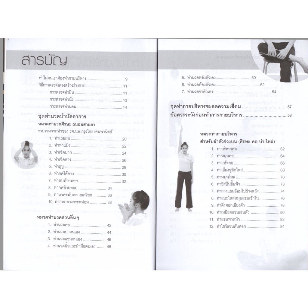 หนังสือ-ชะลอวัยด้วยกายบริหาร-สุขภาพ