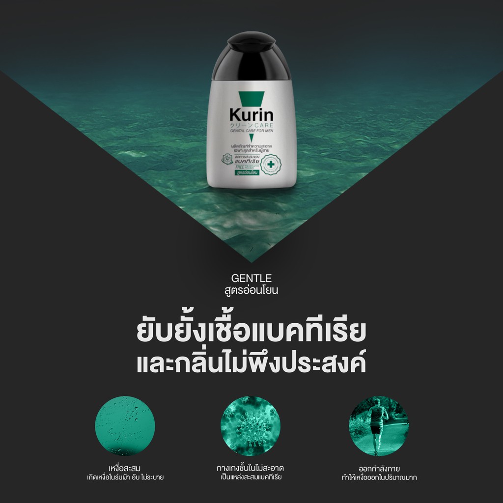 ภาพหน้าปกสินค้าKurin Care เจลทำความสะอาดจุดซ่อนเร้นชาย สบู่ทำความสะอาดน้องชาย สูตรอ่อนโยน (สุดคุ้ม 90 ml. x3) จากร้าน npplus บน Shopee