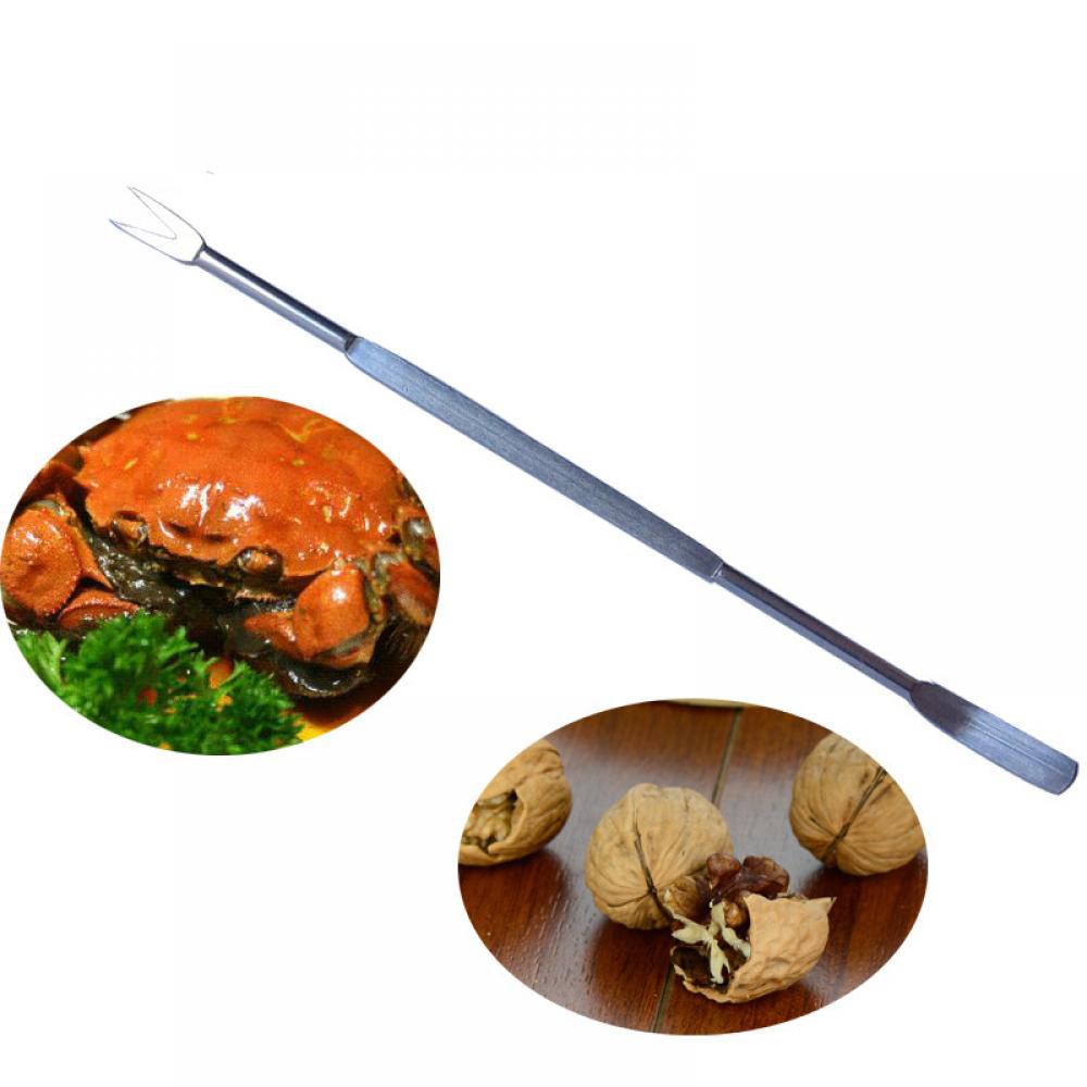 kitchen-stainless-steel-crab-helper-olive-picks-nutcracker-fork-lobster