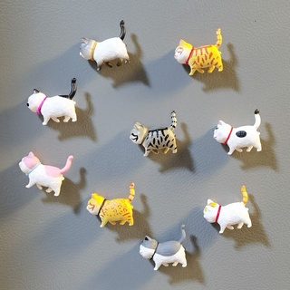 ภาพขนาดย่อของภาพหน้าปกสินค้าแม่เหล็กติดตู้เย็นแมวอ้วน Cat Magnet 3D setละ9แบบ มี3setให้เลือก จากร้าน thisiskan บน Shopee ภาพที่ 4