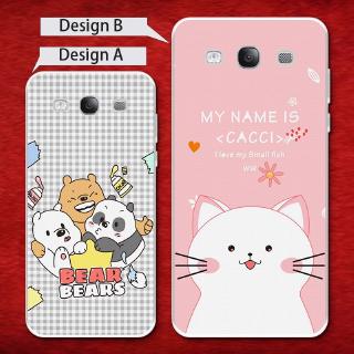 เคสโทรศัพท์มือถือลายการ์ตูนหมีสําหรับ Samsung S 3 S 4 S 5 S 6 S 7 S 8 S 9 S 10 S 10 E Edge J 4 J 6 J 8 Plusเคสซิลิโคนนิ่ม