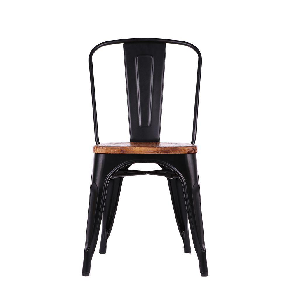 เก้าอี้-furdini-industrial-สีดำ-โครงสร้างเก้าอี้ผลิตจากเหล็กที่ได้คุณภาพ-แข็งแรง-ทนทานต่อการใช้งาน-ที่นั่งผลิตจากไม้จริง