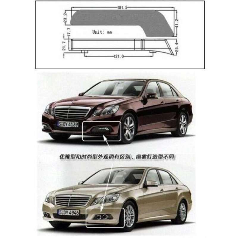 eco-led-e-class-ไฟเดย์ไลท์-6-ดวง-daytime-running-light-drl-12v-สีขาว-จำนวน-1-คู่-ซ้าย-ขวา