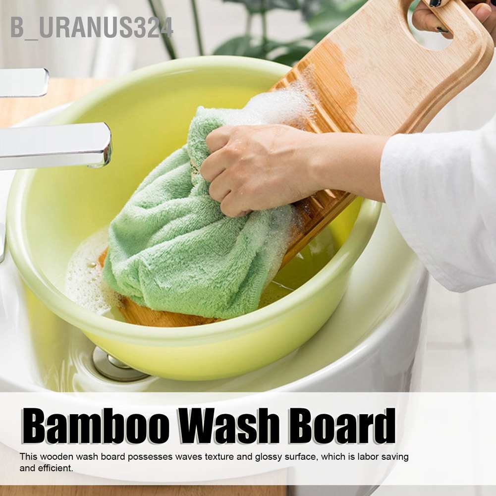b-uranus324-bamboo-washboard-wooden-color-approx-19-7in-long-thickened-natural-wear-resistant-sturdy-durable-wash-board