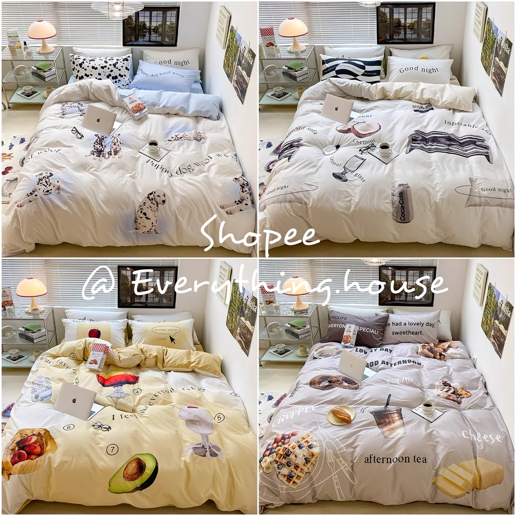 ชุดผ้าปูที่นอนสไตล์เกาหลี-ผ้าปูที่นอน-ผ้าห่ม-ผ้าปูเกาหลี-ผ้าห่มลายน่ารักๆ