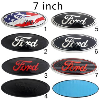สติกเกอร์โลโก้ Ford F150 F250 17.5x7 ซม. สําหรับติดตกแต่งรถยนต์ Ford edge Tlorer Tail Label Rear Tail Box