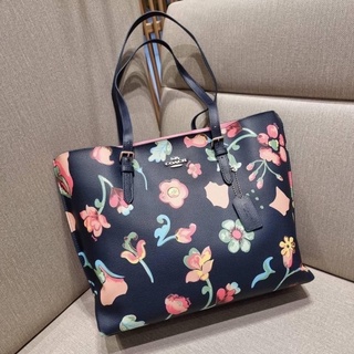 COACH C8215 MOLLIE TOTE WITH DREAMY LAND FLORAL PRINT