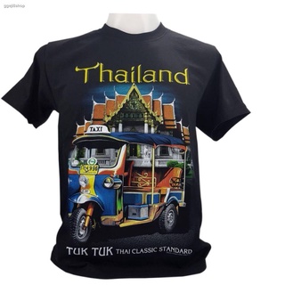 สินค้าเฉพาะจุดเสื้อยืดไทยแลนด์ สกรีน ลายตุ๊กวัดเบญ No.555 Souvenir T-shirt ของฝากต่างชาติ เสื้อบิ๊กไซส์ เสื้อคนอ้วน