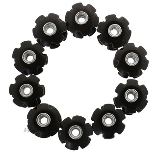 [FENTEER1] 10 pcs Headset Flanged Star Nut Washer for 1-1/8" Mountain MTB Bike Bicycle