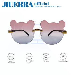 ภาพหน้าปกสินค้า(JIUERBA-OFFICIAL) COD แว่นกันแดดแฟชั่นป้องกันรังสียูวีชายและหญิงตาแว่นกันแดดเด็กน่ารักแว่นกันแดด ที่เกี่ยวข้อง