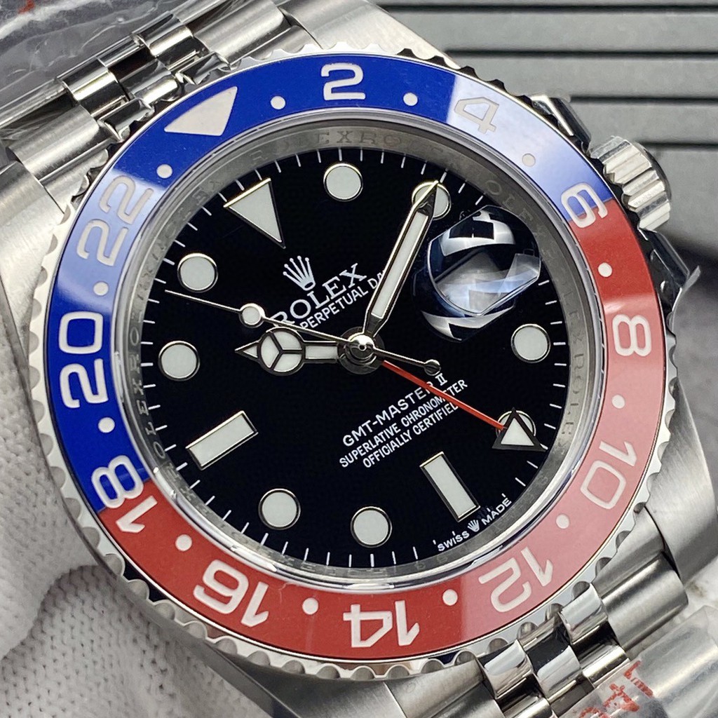 rolex-gmt-master-ii-ประเภทกรีนนิชนาฬิกาโคล่าเซอร์เคิล