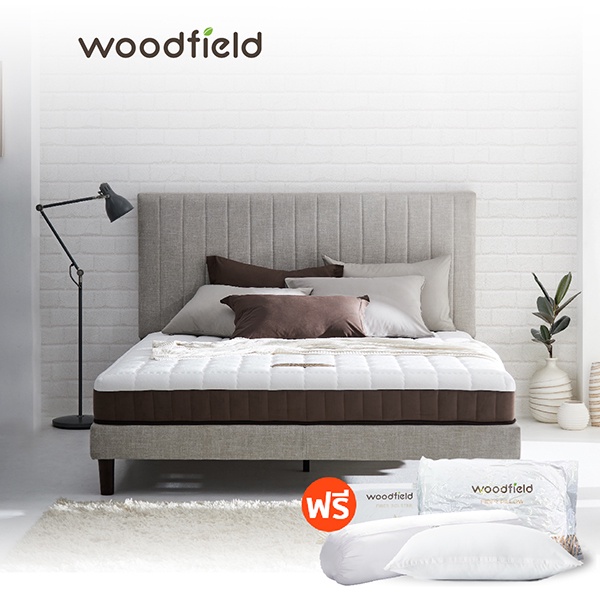 ภาพหน้าปกสินค้าWoodfield ที่นอนยางพารา นำเข้าจากประเทศเบลเยี่ยม รุ่น E-Hybrid / S-Hybrid สเปคนุ่มแน่น-นุ่มสบาย ส่งฟรี จากร้าน lotus_officialshop บน Shopee