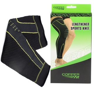 Superhomeshop ปลอกขา ผ้ายืดรัดกล้ามเนื้อขา  รุ่น Copper-whole-Knee-Support-23May-J1