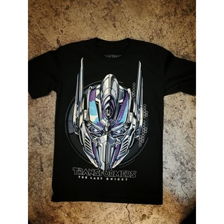 Bt100 เสื้อยืดลําลอง ผ้าฝ้าย แขนสั้น คอกลม พิมพ์ลาย Transformers Original สีดํา สําหรับผู้ชาย