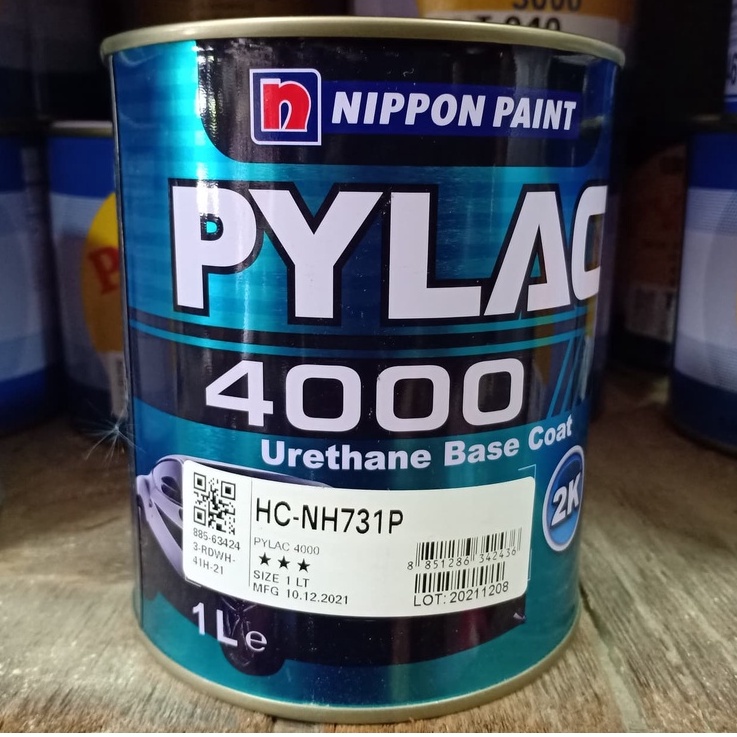 สีพ่นรถยนต์-สีพ่นรถยนต์2k-สีพ่นรถยนต์อะคริลิค-สีฮอนด้า-pylac-4000-สีไพแลค-2k-สีเบอร์-nh731p-ขนาด-1-ลิตร