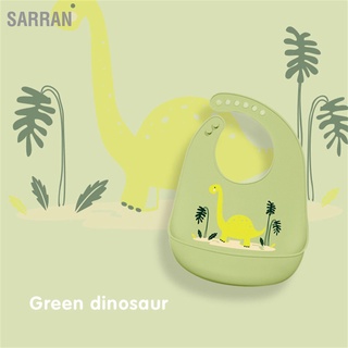 SARRAN Silicone Baby Bib Waterproof Easily Clean Feeding for Babies Girl and Boy