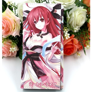 ภาพขนาดย่อของสินค้ากระเป๋าสตางค์ใบยาวพิมพ์ลาย Anime Date A Live