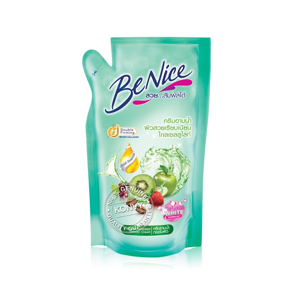 ลองดูภาพสินค้า BeNice Shower Cream Cellulite Protection 400ml  บีไนซ์ ครีมอาบน้ำกระชับผิว.