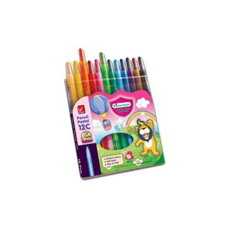 Master Art ดินสอสี พาสเทล 12 สี จำนวน 1 ชุด