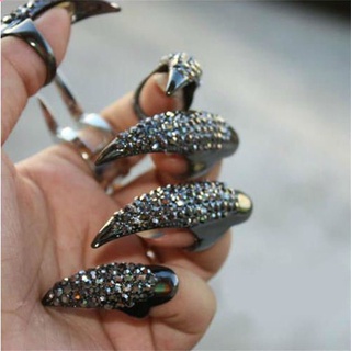 Halloween Devil Ring Retro Eagle Claw Ring Nail ชุดแหวนห้าชิ้นในยุโรปและอเมริกา Cyn