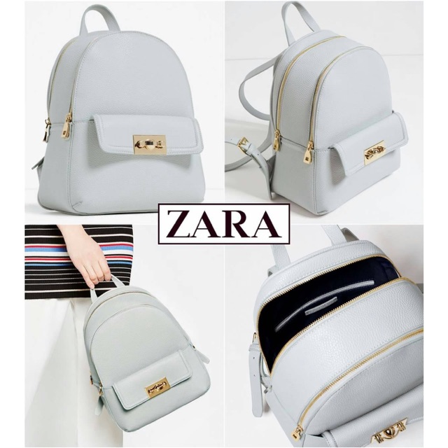 กระเป๋า-zara-backpack-with-zip-outlet
