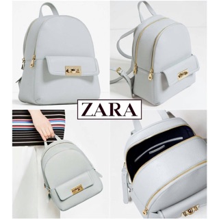 กระเป๋า ZARA Backpack With Zip outlet
