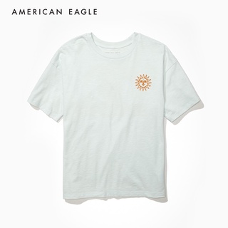 American Eagle Pastel Santa Monica T-Shirt เสื้อยืด ผู้หญิง กราฟฟิค (EWTS 037-8108-401)