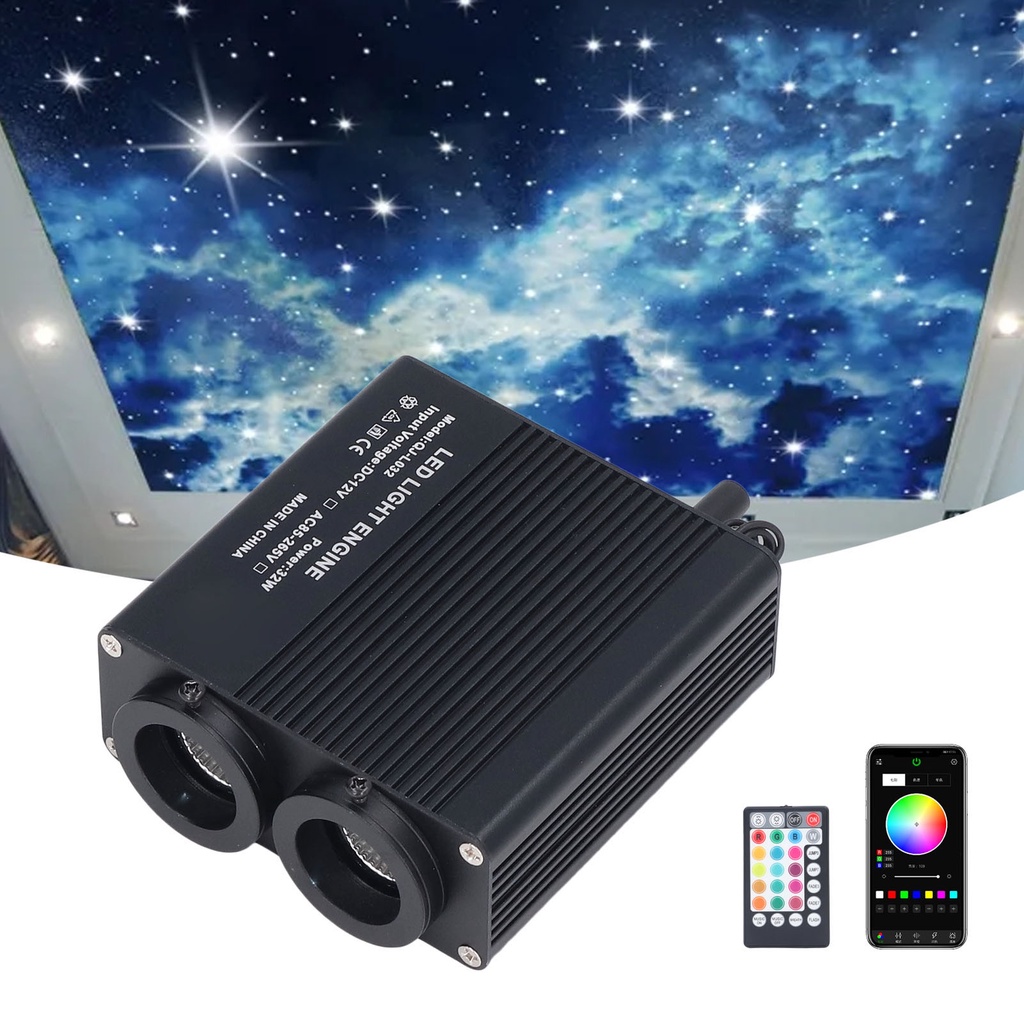 【Seller Recommend】Optic Fiber Light Engine RGBW Bluetooth App Music ...