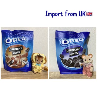 Oreo Chocolate Dipped  Original Crunchy Bites Pouch 110g คุกกี้โอริโอ้ไซส์มินิ จุ่มด้วยช็อกโกแลตนม นำเข้าจากอังกฤษ 🇬🇧 UK