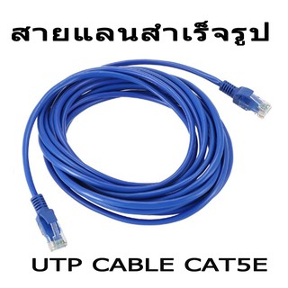 ภาพหน้าปกสินค้าสายแลนสำเร็จรูป UTP Cable Cat5 ความยาว2-30เมตร ที่เกี่ยวข้อง