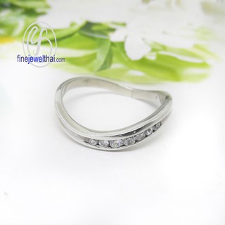 Finejewelthai-แหวนเพชร cz-แหวนเงิน 925-R1096cz