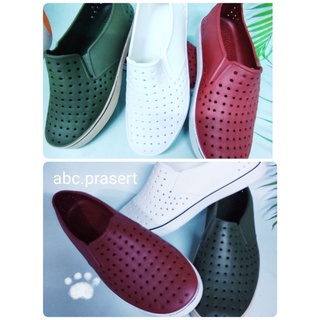 ภาพขนาดย่อของภาพหน้าปกสินค้ารองเท้าสวม ยาง 5G (ชาย) 2/3(N.40-44)เบาหวิวฯนุ่มสบายเท้า ลดสุดฯ จากร้าน abc.prasert บน Shopee ภาพที่ 3