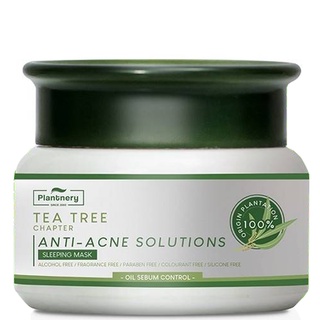 Plantnery Tea Tree Sleeping Mask 50g มาส์กข้ามคืน ดีท็อกซ์ผิว