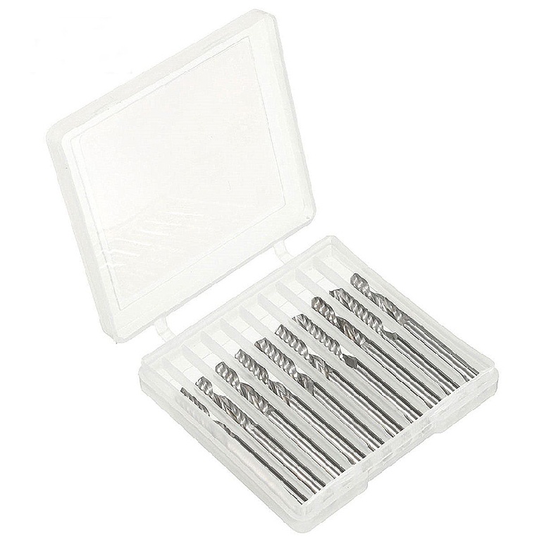 10pcs-carbide-end-mill-cnc-drills-single-spiral-flute-router-bit-cutting-tools