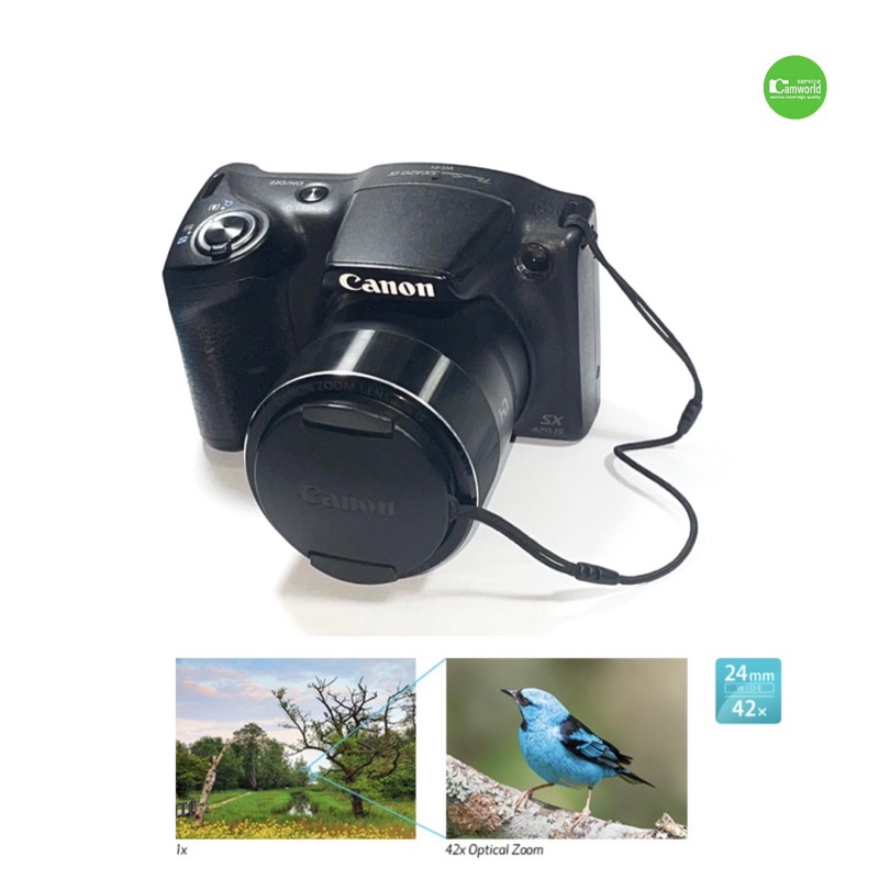 canon-powershot-sx420-สุดยอดกล้อง-ซูมไกล-digital-camera-42x-zoom-wi-fi-nfc-เชื่อมต่อไร้สาย-มือสองคุณภาพ-used-มีประกัน