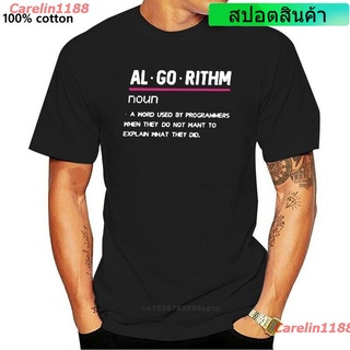 Carelin1188 New เสื้อยืดคอกลมผ้าฝ้าย 100% พิมพ์ลาย Algorithm สําหรับผู้ชาย mens tshirt