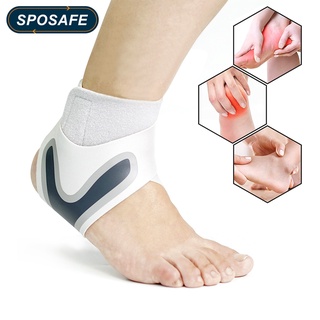 Sposafe สนับข้อเท้า บรรเทาอาการปวดเอ็น สําหรับเล่นกีฬาบาสเก็ตบอล วอลเลย์บอล ขี่จักรยาน 1 ชิ้น