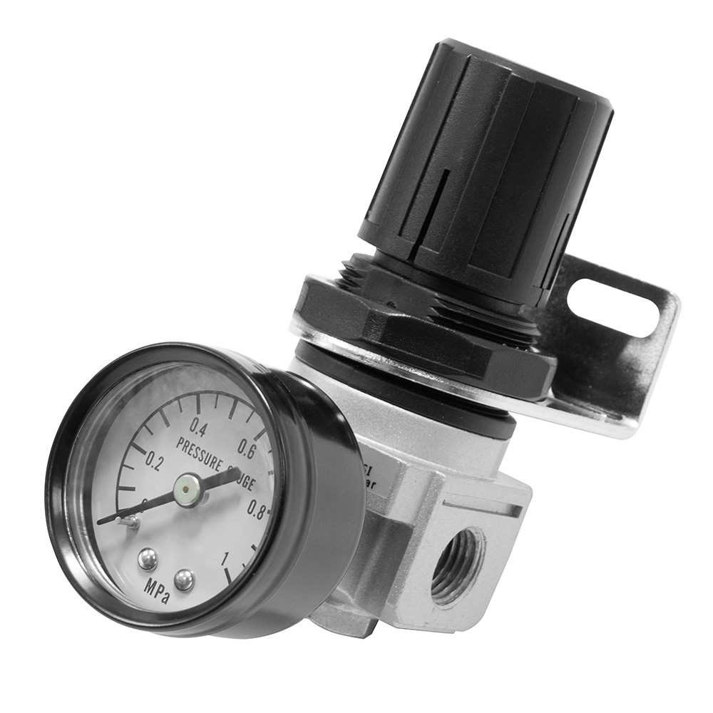 ตัวปรับแรงดันลม-เรกูเรเตอร์ลม-พร้อมเกจ-air-regulator-with-gauge-ar001