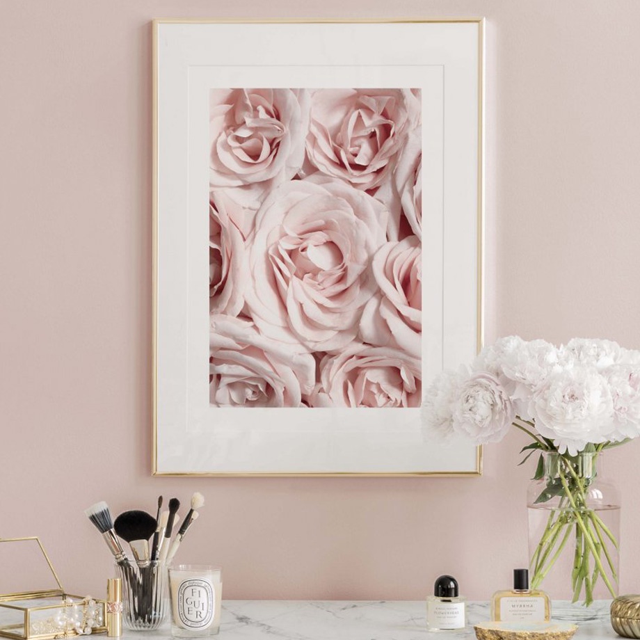 โปสเตอร์ภาพวาดผ้าใบ-รูปหอคอยปารีส-ดอกกุหลาบ-สไตล์วินเทจ-สําหรับตกแต่งผนัง-ห้องนั่งเล่น