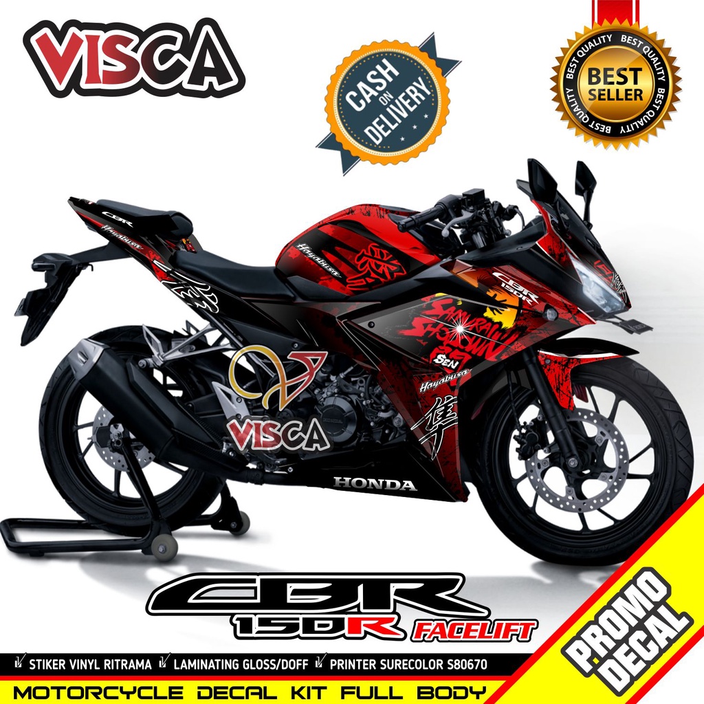 สติกเกอร์ CBR 150R Facelift Full Body Sticker CBR 150R Facelift Full ...