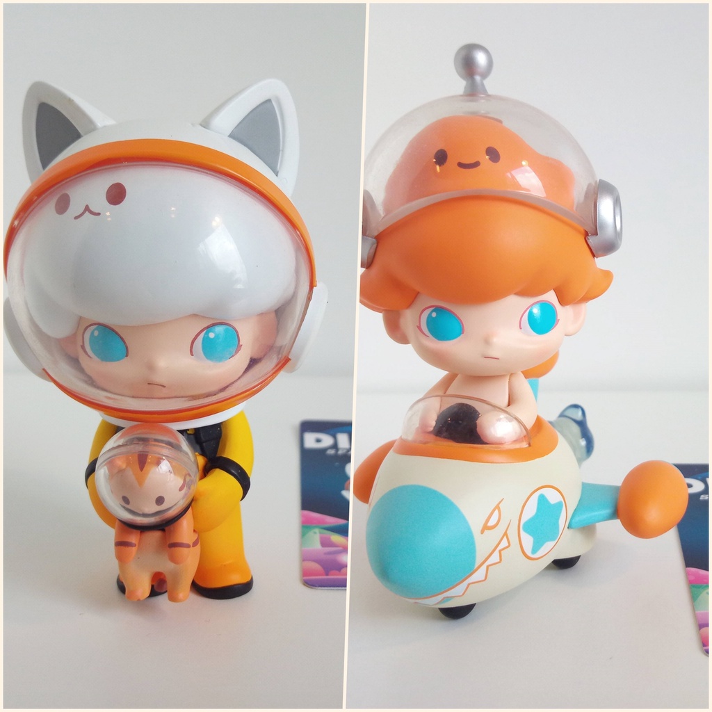 Dimoo - Kitty Space Boy - Rocket Boy ขายเหมา สภาพสะสม พร้อมการ์ด ...