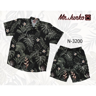 สินค้า (ใส่โค๊ด SV6JUNE ลดทันที 60.-)⚡ ส่งฟรี⚡เสื้อ,กางเกง (สั่งซื้อแยก)Mr-Junko งานต่อลาย ผ้านิ่มใส่สบาย SN-3200
