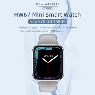 ภาพหน้าปกสินค้าMAFAM HW67mini สมาร์ทวอทช์ 1.6 นิ้ว การโทรด้วยบลูทูธ IP67 กันน้ำ smartwatch PK hw22plus hw16 hw57pro ที่เกี่ยวข้อง