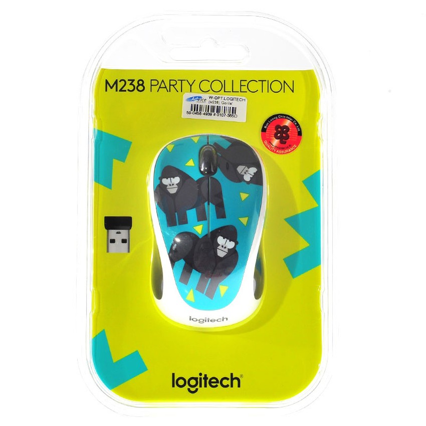 LOGITECH Wireless Optical Mouse (M238) Gorilla | Shopee Thailand
