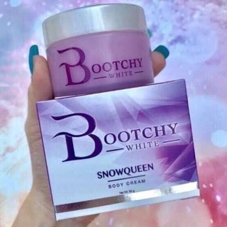 บูสชี่ไวท์ Bootchy white cream Snowqueen บุชชี่ บูชชี่ไวท์ครีมรักแร้ขาว บูทชี่ไวท์ 50 กรัม