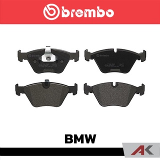 ผ้าเบรกหน้า Brembo โลว์-เมทัลลิก สำหรับ BMW E39 520i 525i -1996  รหัสสินค้า P06 022B ผ้าเบรคเบรมโบ้