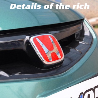 โลโก้สัญลักษณ์รถยนต์ Honda City Hrv Jazz CRV civic Brv (ด้านหน้าและด้านหลัง)