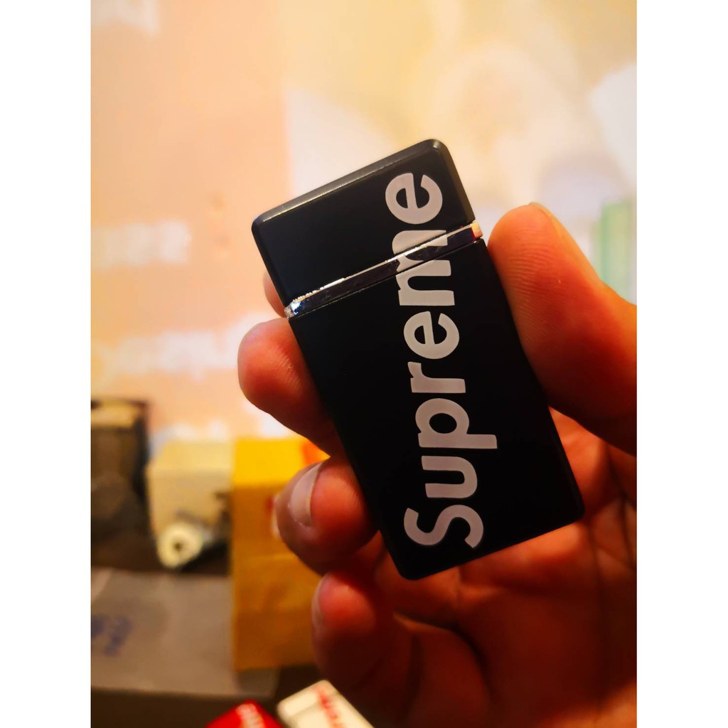 ไฟแช็ค-ไฟแช๊ค-lighter-ลาย-supreme-ฟู่-ธรรมดา-2ระบบ-ขายดี-สีสันสวย-น่าเก็บน่าใช้